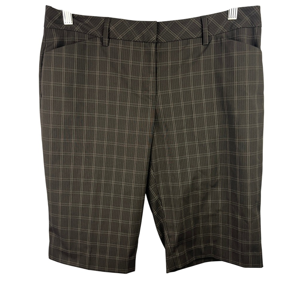 Express Design Studio Editor Low Rise Straight Through Bermuda City Shorts SZ10